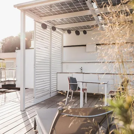 Grazios Luxusapartments Mit Dachterrasse Oder Garten, Kostenlose Parkplatze, E-tankstelle Apartahotel