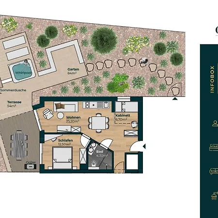 Apartahotel Grazios Luxusapartments Mit Dachterrasse Oder Garten, Kostenlose Parkplatze, E-tankstelle